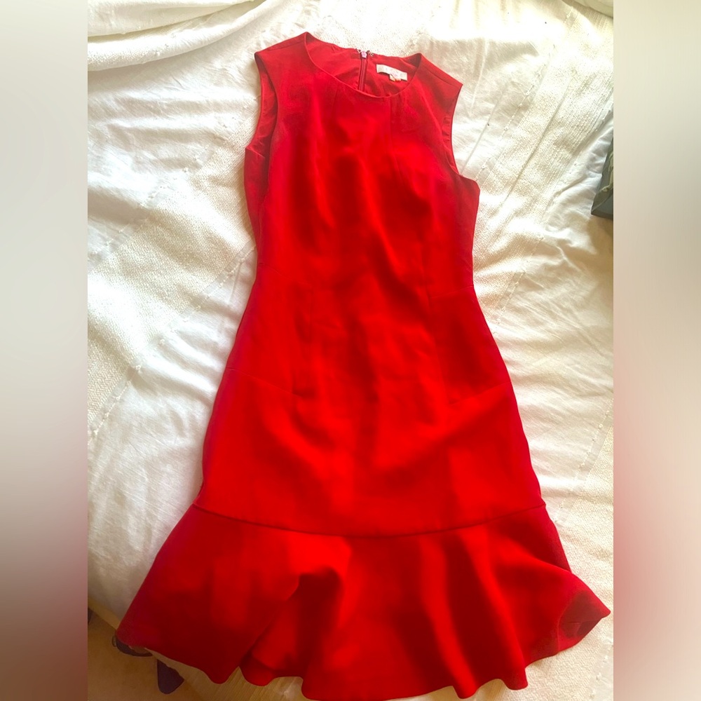 Red dress